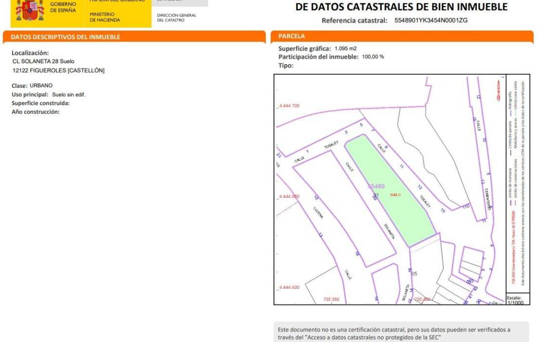 Segunda mano · Edificio · Figueroles · Comunidad valenciana