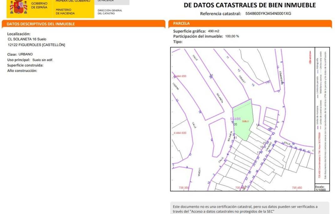 Segunda mano · Edificio · Figueroles · Comunidad valenciana