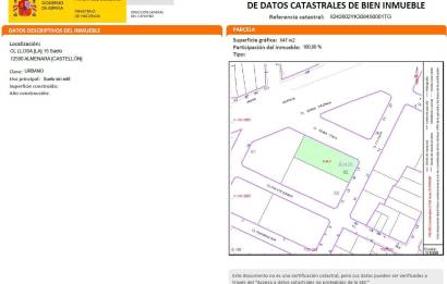 Segunda mano · Terreno urbano · Almenara · Costa del azahar