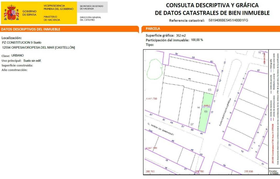 Segunda mano · Terreno urbano · Oropesa del Mar - Orpesa · Playa Morro de Gos