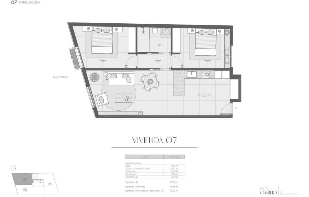 Obra nueva · Piso · Benicassim · Benicasim