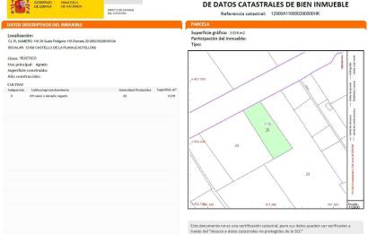 Resale · Terreno rural · Castellon - Castello de la Plana · Partida entrilles