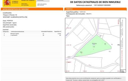 Revente · Terreno rural · Almenara